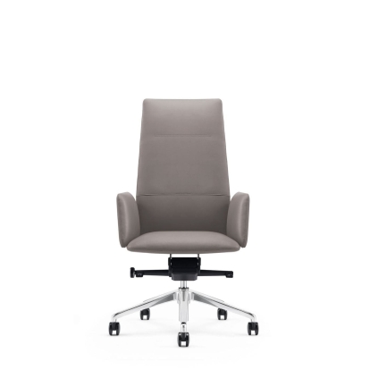 Modrest Tricia Modern Grey High Back Executive Office Chair Grey Office Chair 78740 VGFUA1911-GRY-OC