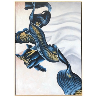 Modrest Twisted Fate Acrylic Painting Blue Painting 79504 VGSHVIG21005