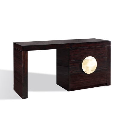 A&X Tuscany Ebony Vanity Table Vanity 16177 VGUNAW424-152