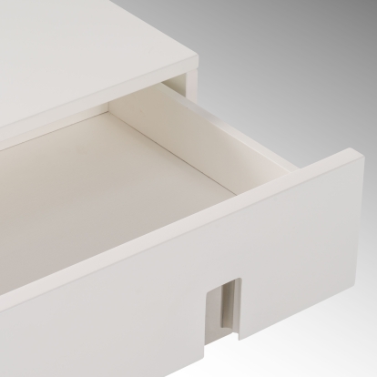 Voco Modern White Bedroom Nightstand White Nightstand 15509A VGCN1302H-P01