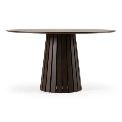 LA Furniture Weiss Mid-Century Modern Wenge Round Dining Table VGMA-MIT-5346-RND-WNG Contemporary Style by Vig Furnitrue Number 85576 Catch Home Goods