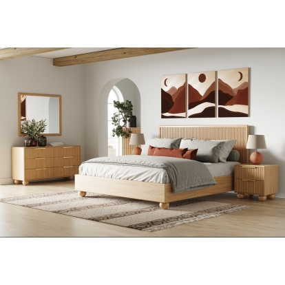 LA Furniture Winters Modern Natural Oak Chest VGWD-EMI-TB04-CH Contemporary Style by Vig Furnitrue Number 81077 Catch Home Goods