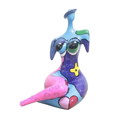 Modrest Abstract Woman Modern Multi-Color Sculpture Multi-Toned Sculpture 81344 VGTH-CH-0269