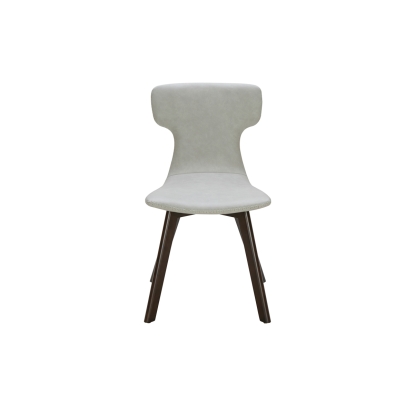 LA Furniture Zach Modern Grey Eco-Leather Dining Chair (Set of 2) VGKKY1258B-LTGRY Contemporary Style by Vig Furnitrue Number 72708Z Catch Home Goods
